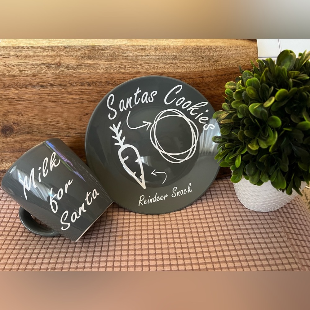 Santa’s Plate/Mug Set